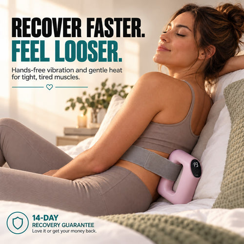 RecoverRing™ – Hands-Free Muscle Recovery Massager