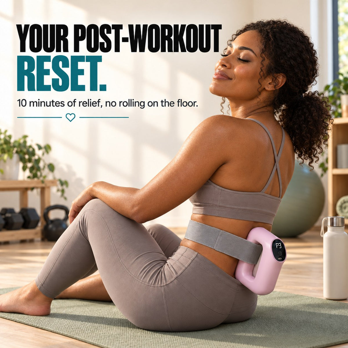 RecoverRing™ – Hands-Free Muscle Recovery Massager